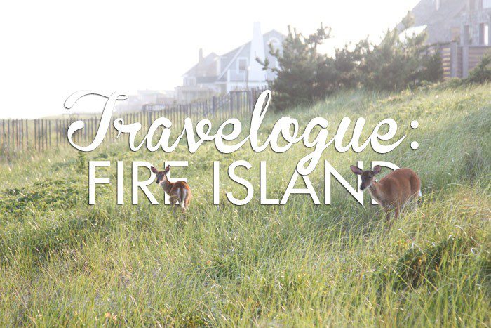 Fire Island Travelogue NY