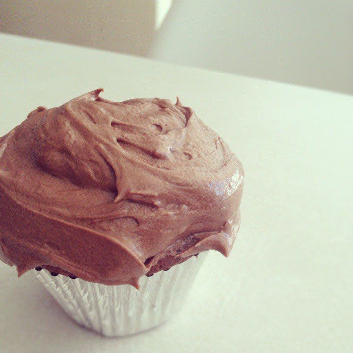 Chocolate cupcake frosting chocolate cupcake frosting for one