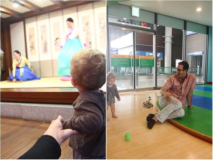 Various activities at the Seoul Airport