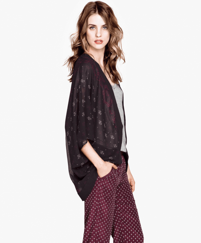 Patterned Kimono by H&M