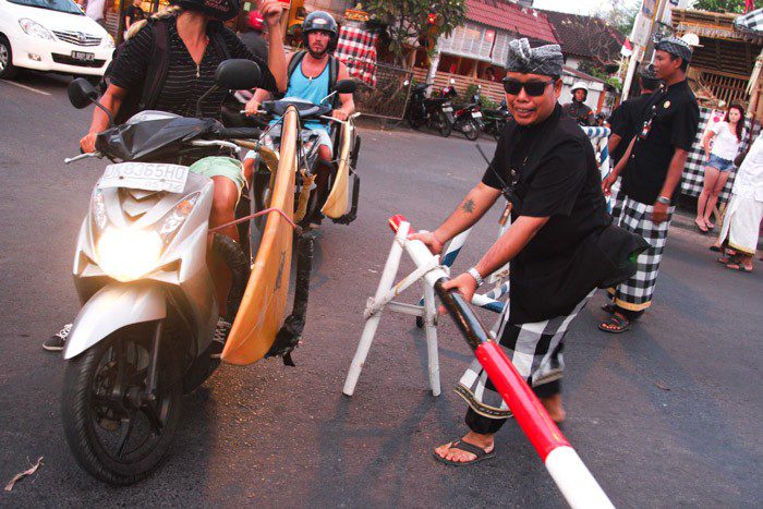 Mopeds in Seminyak Bali