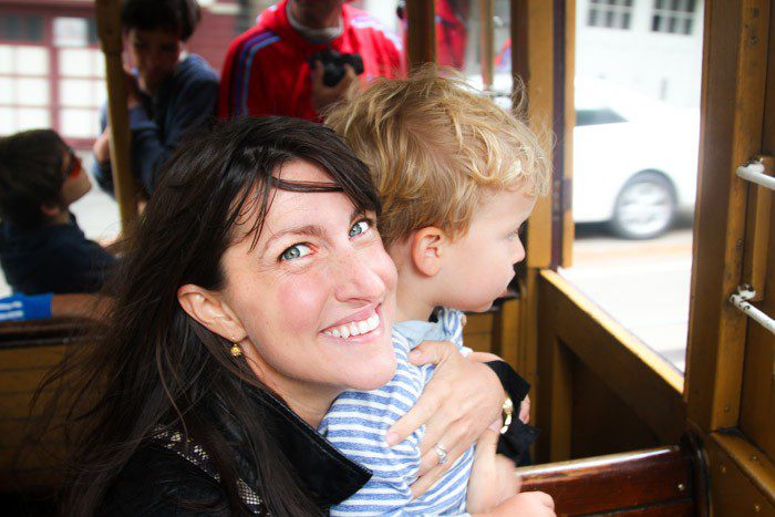 Riding the Cable Car with a Toddler